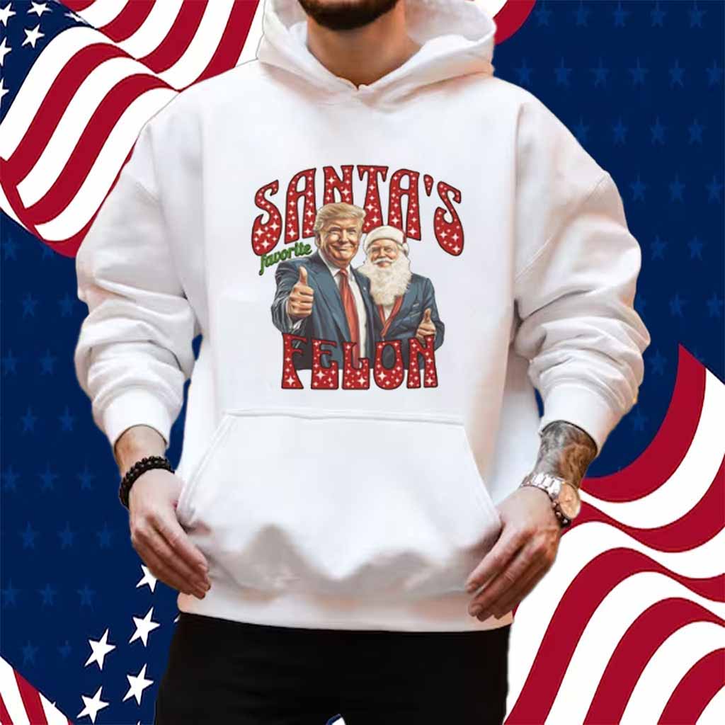 Santa's Favorite Felon Shirt