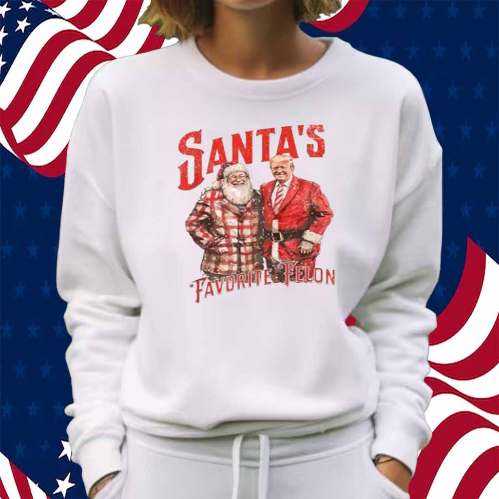 Santa’s Favorite Felon Shirt