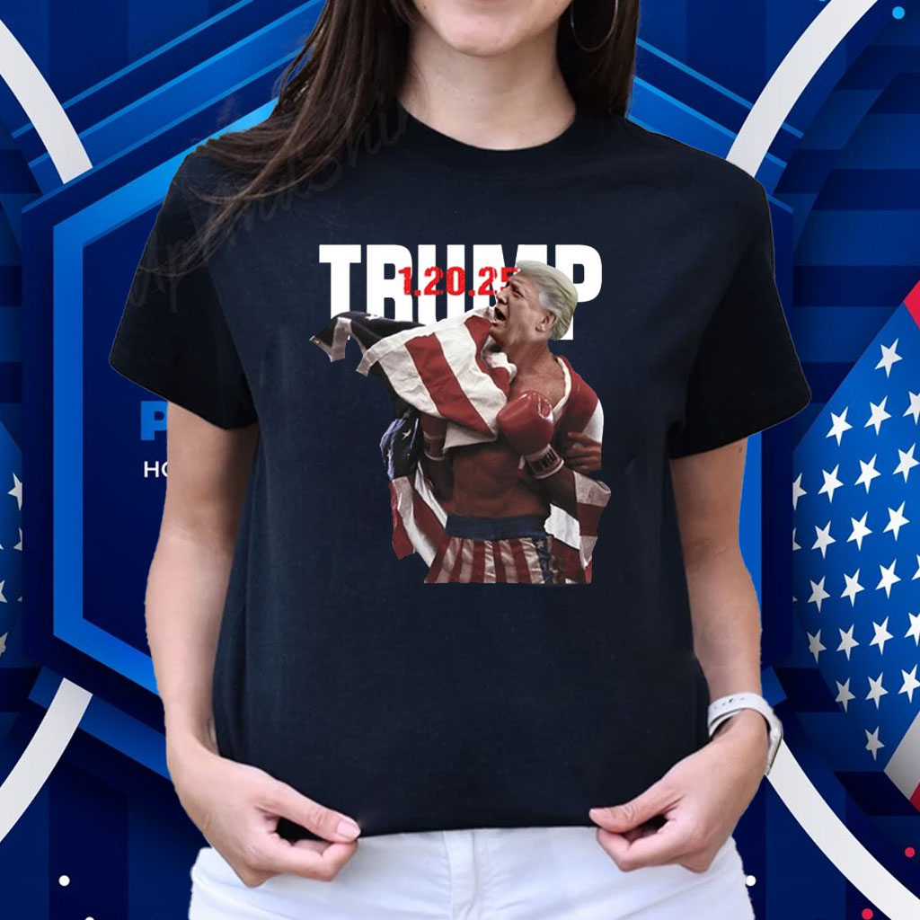 The Alex Jones Trump Rocky 1.20.25 Shirt