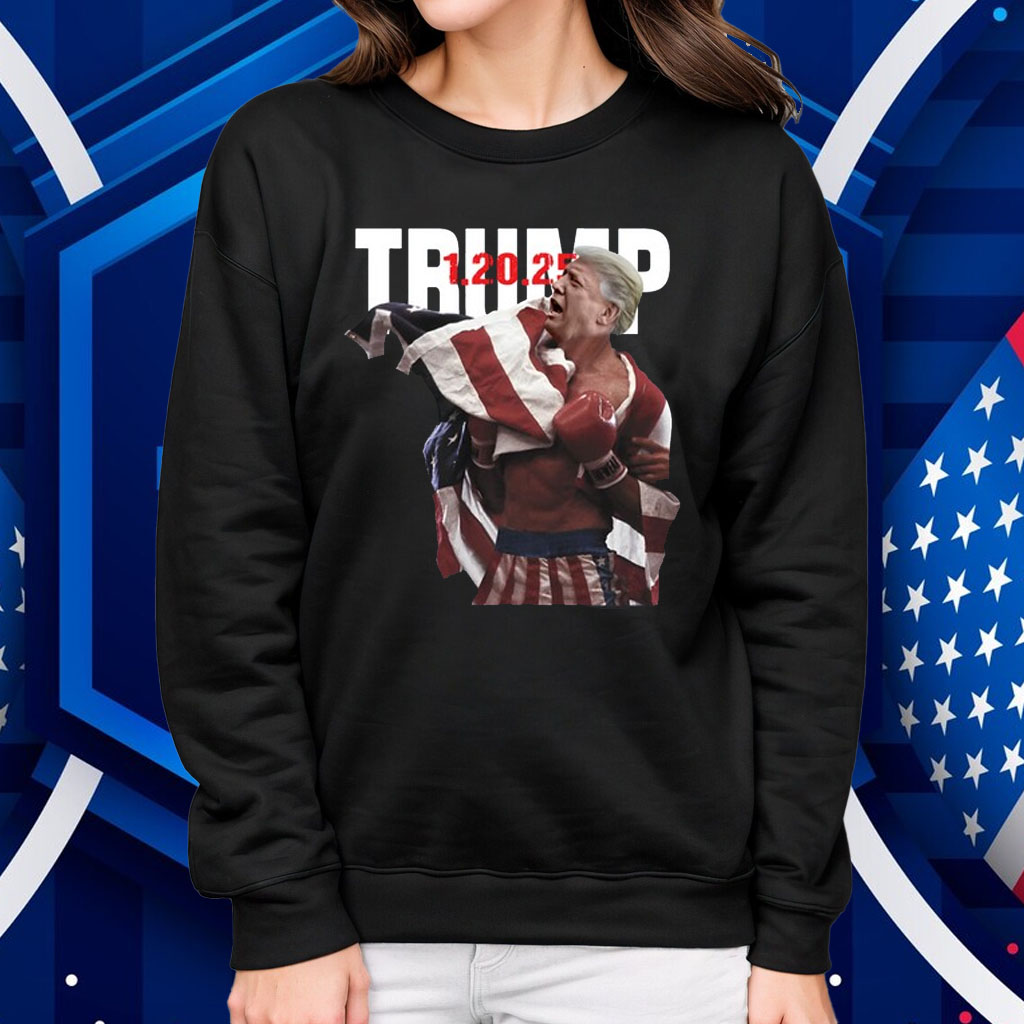 The Alex Jones Trump Rocky 1.20.25 Shirt