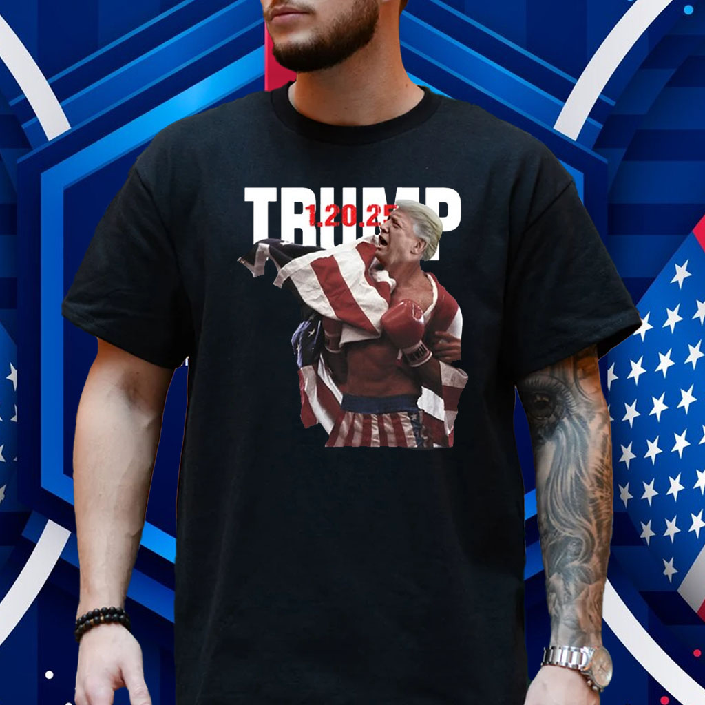 The Alex Jones Trump Rocky 1.20.25 Shirt