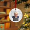 The Trump Mugshot 2023 Keepsake Metal Ornaments