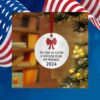 The Year We Elected A Convicted Felon For President 2024 Ornament
