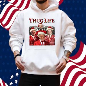 Thug Life Christmas Trump Vance Shirt
