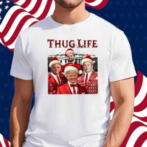Thug Life Christmas Trump Vance Shirt