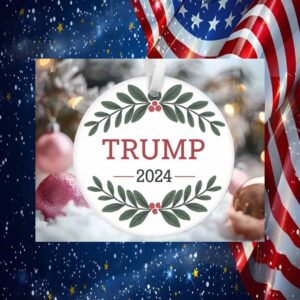 Trump 2024 Christmas Ornament