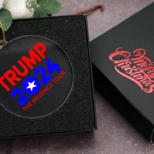 Trump 2024 Christmas Ornament, Gift for MAGA