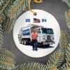 Trump 2024 Garbage Truck Ornament