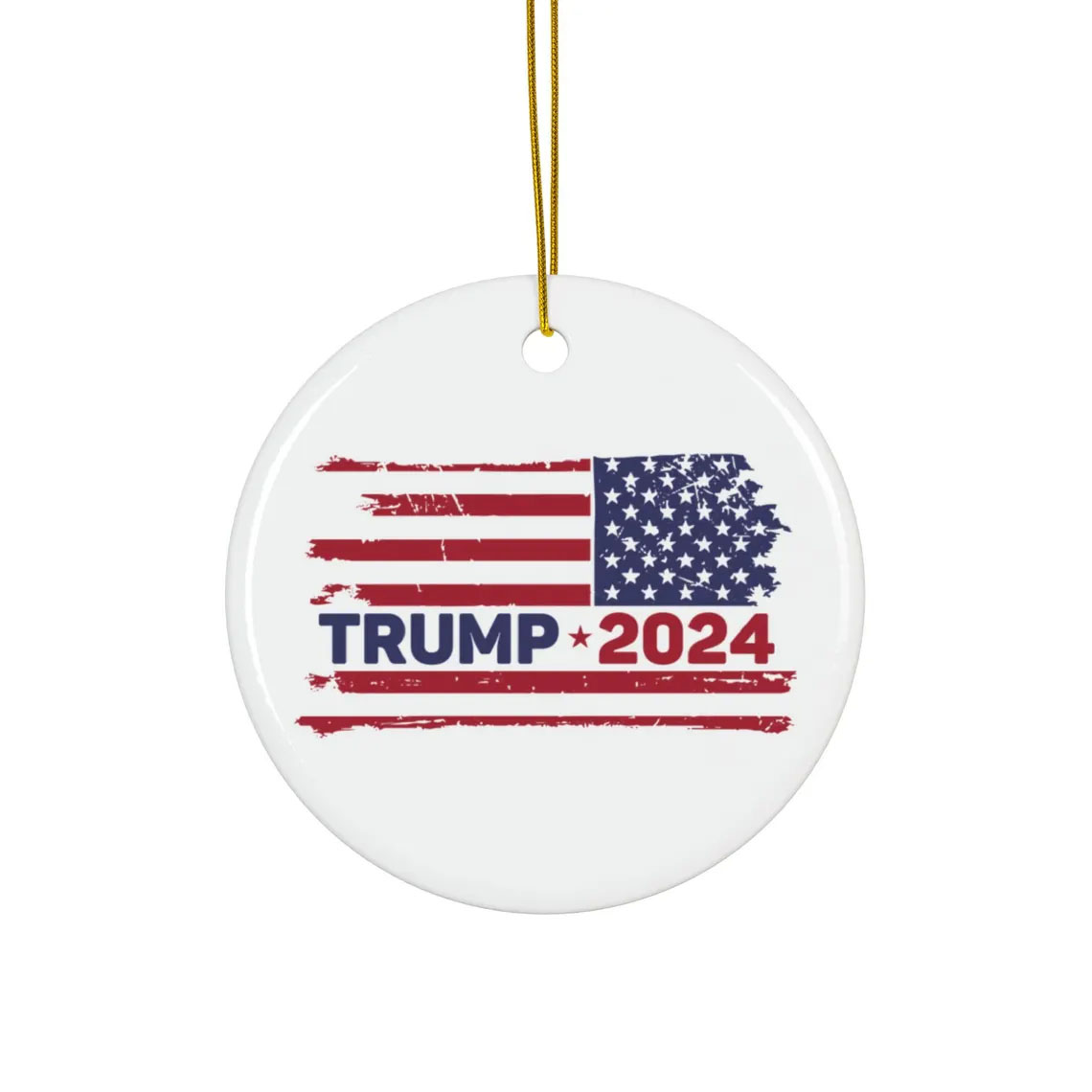 Trump 2024 Ornament, Republican Ornament