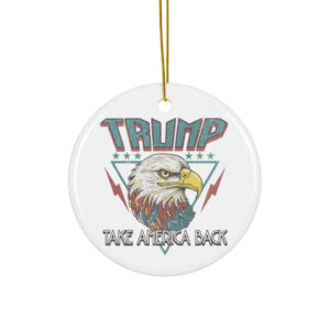 Trump 2024 Take America Back Ornament
