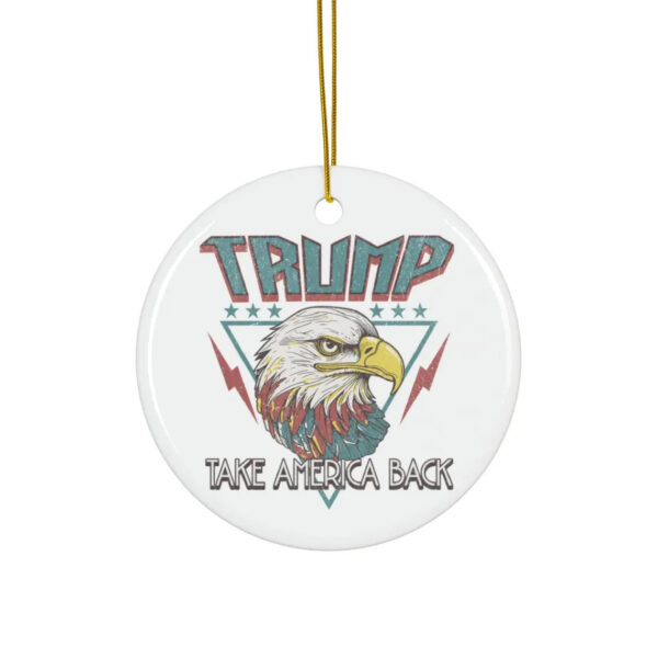 Trump 2024 Take America Back Ornament