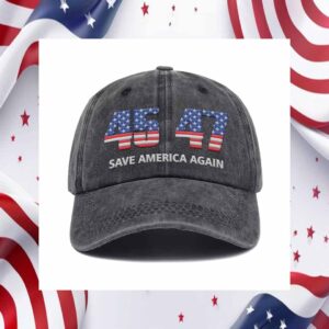 Trump 45 47 Save America Again Hat
