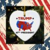 Trump 47th President Ornament