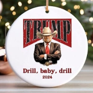 Trump 47th President Republican Trump Vance Ornament