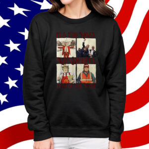 Trump Christmas Humorous Most Wonderful Time T-Shirt