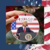 Trump Christmas Ornament
