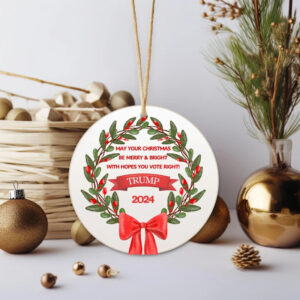Trump Christmas Ornament