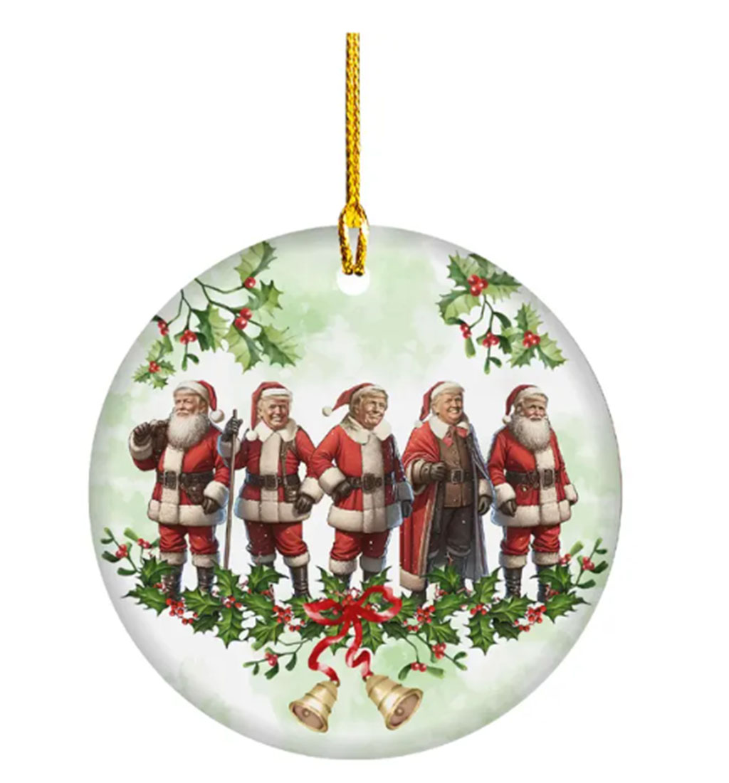Trump Christmas Ornament Trump Make America Great Again