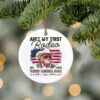 Trump Cowboy Rodeo Ornament, Trump 2024 Ornament, Taking America Back Ornament, Great Maga King, Trump Wanted For President Ornament