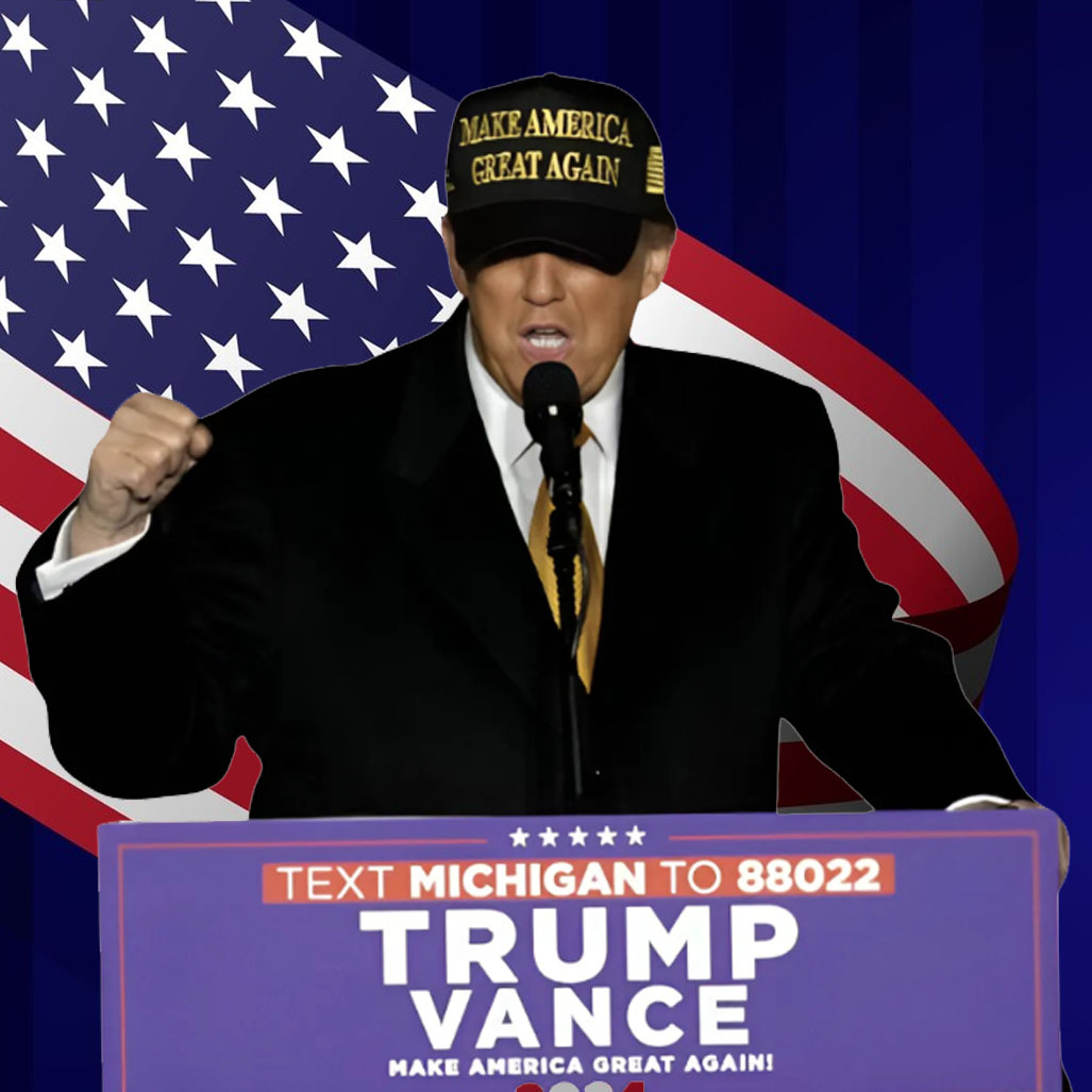 Trump Dark MAGA 2024 Hat