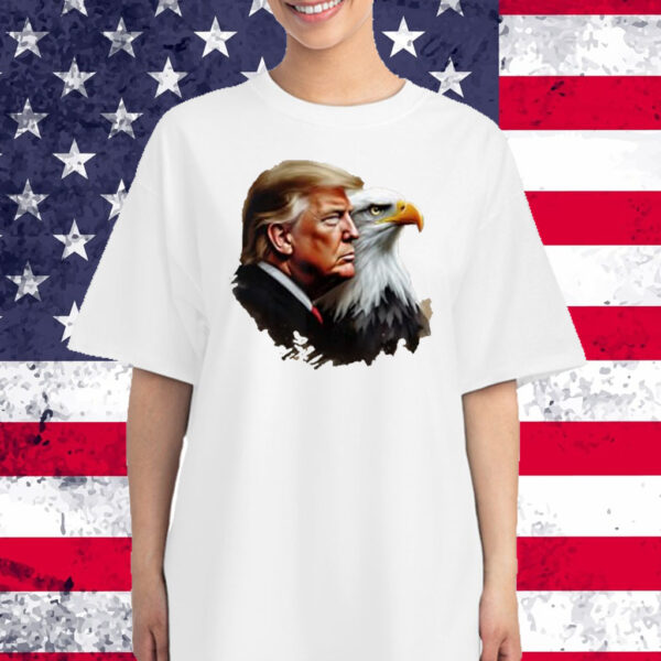 Trump Eagle Portrait President T-Shirt