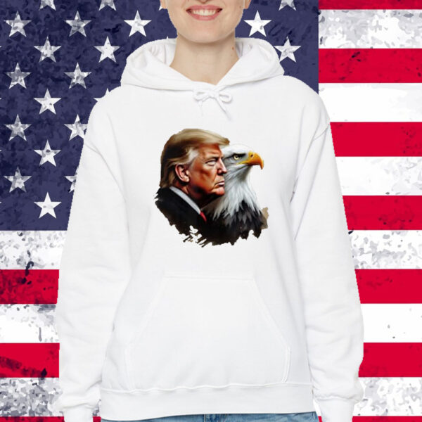 Trump Eagle Portrait President T-Shirt
