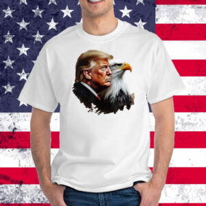 Trump Eagle Portrait President T-Shirt