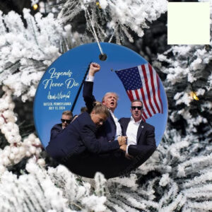 Trump Fight 2024 Ornament