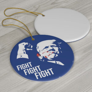 Trump Fight Ornament
