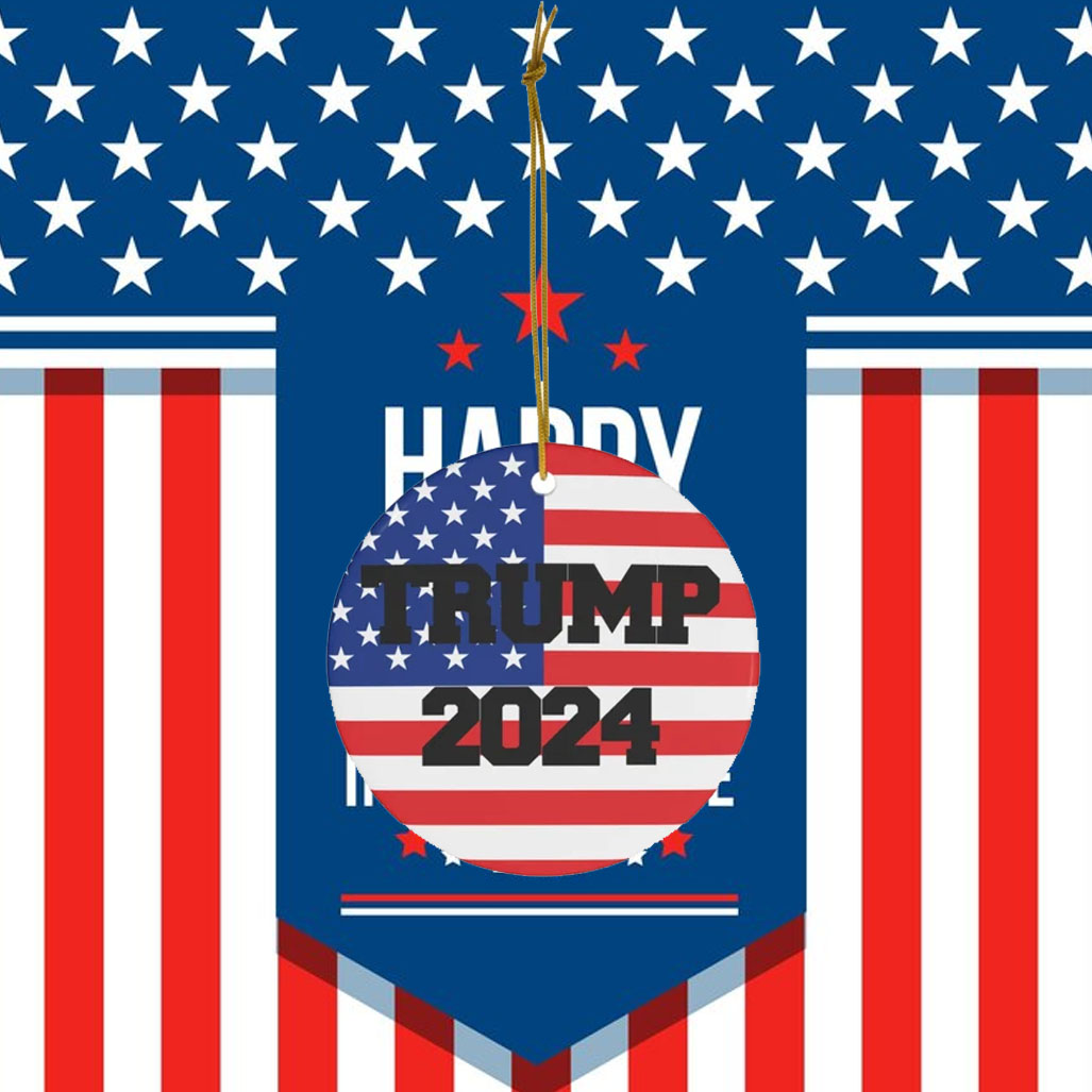 Trump For President 2024 Ornament
