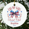Trump Girl Christmas Ornament