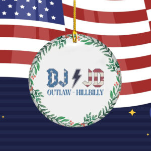 Trump I am Voting For The Outlaw and Hillbilly Ornament