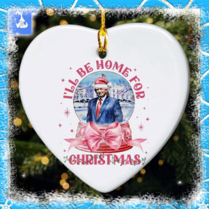 Trump I’ll Be Home For Ornament
