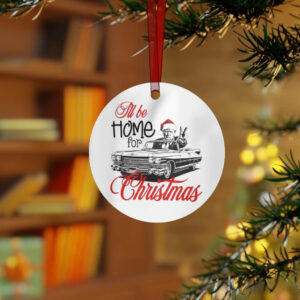Trump I'll Be Home for Christmas Ornament
