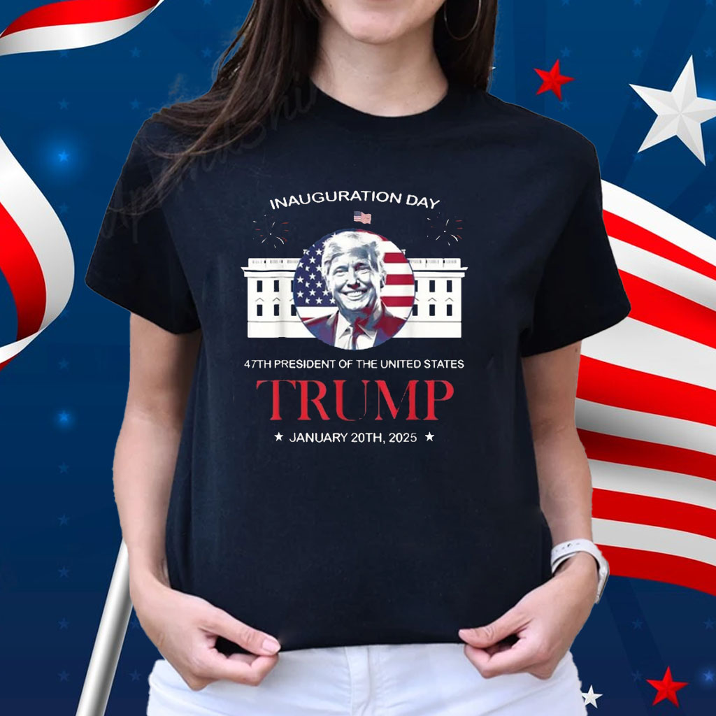Trump Inauguration Day Shirt, Trump Won Shirt, 47th President Of The United States Trump Shirt