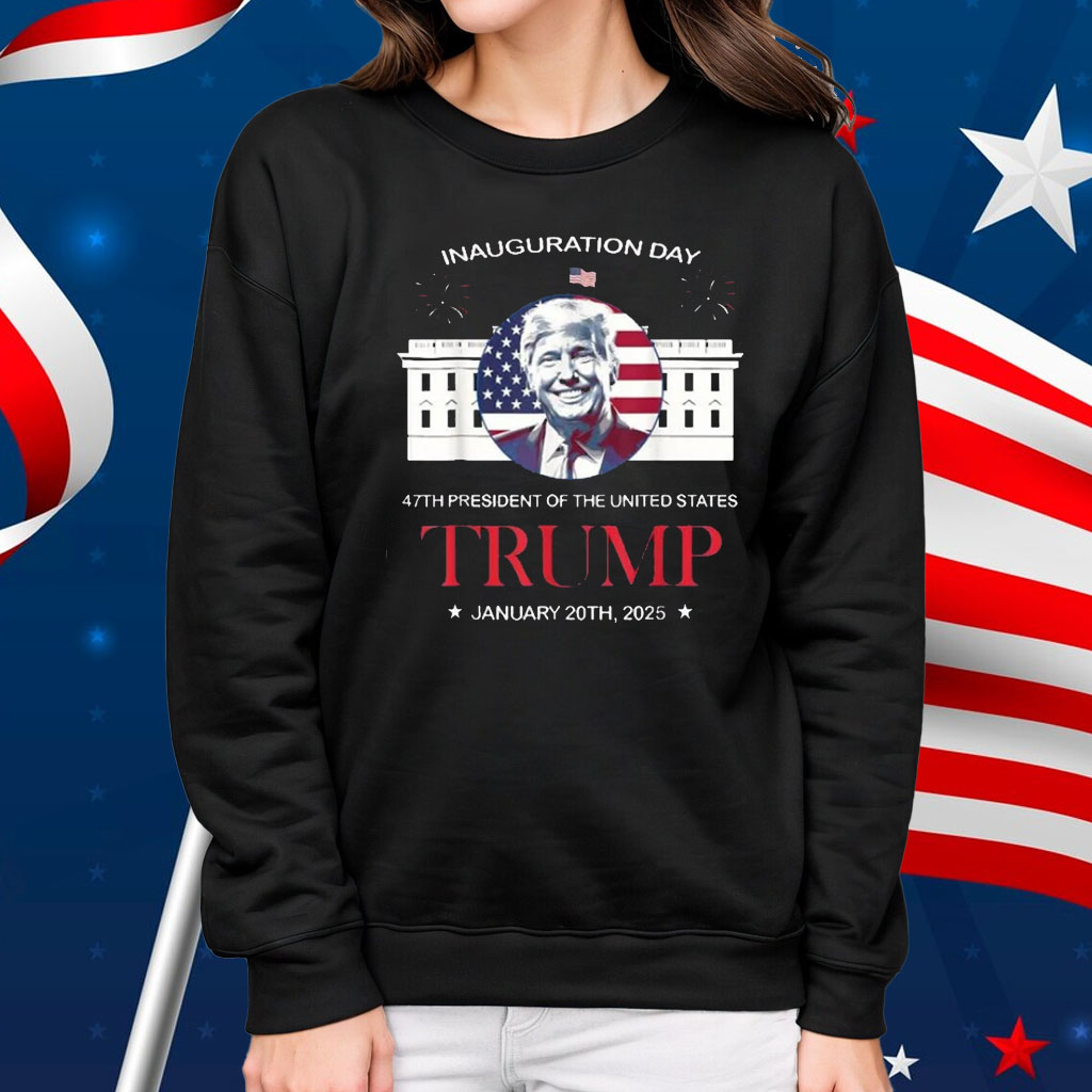 Trump Inauguration Day Shirt, Trump Won Shirt, 47th President Of The United States Trump Shirt