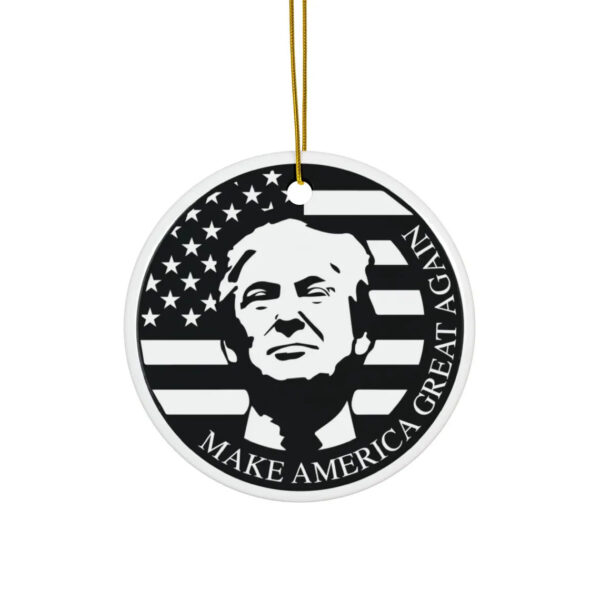 Trump Maga 2024 Gift, Trump Ceramic Ornament, Political Gift, Employee present