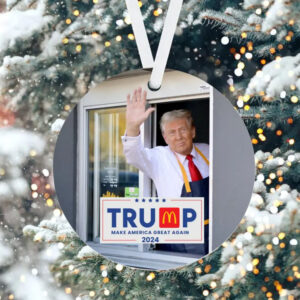Trump McDonalds Ornaments