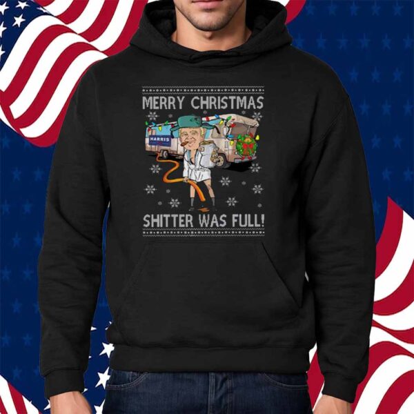 Trump Merry Christmas Shitter Was Full Shirt