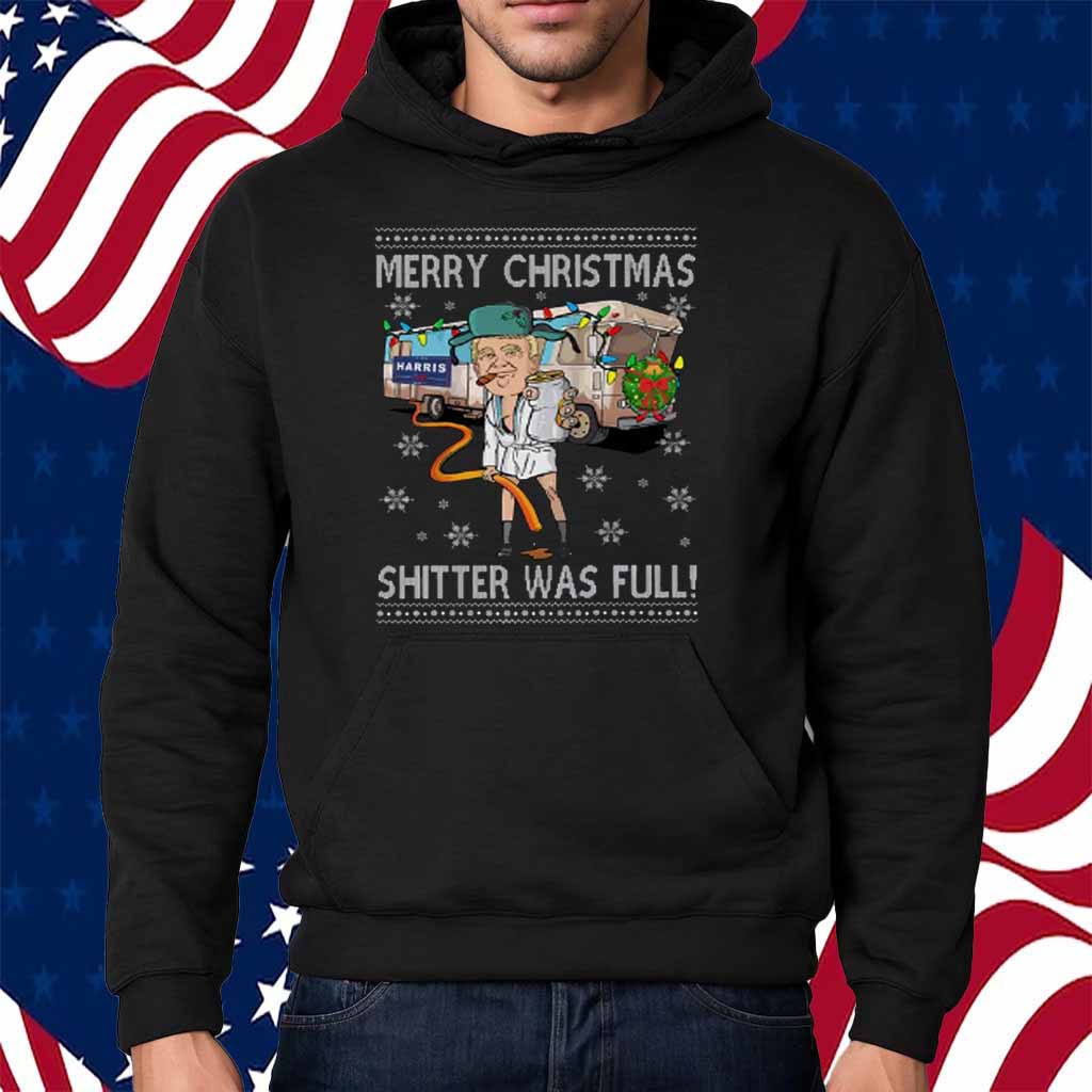 Trump Merry Christmas Shitter Was Full Shirt