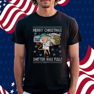 Trump Merry Christmas Shitter Was Full Shirt