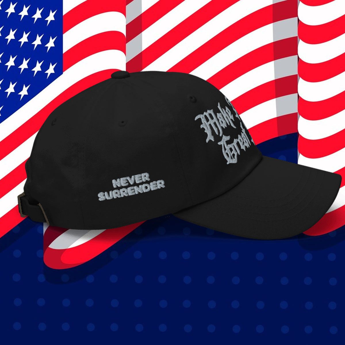 Trump Never Surrender Donald Trump 2024 Presidential Hat