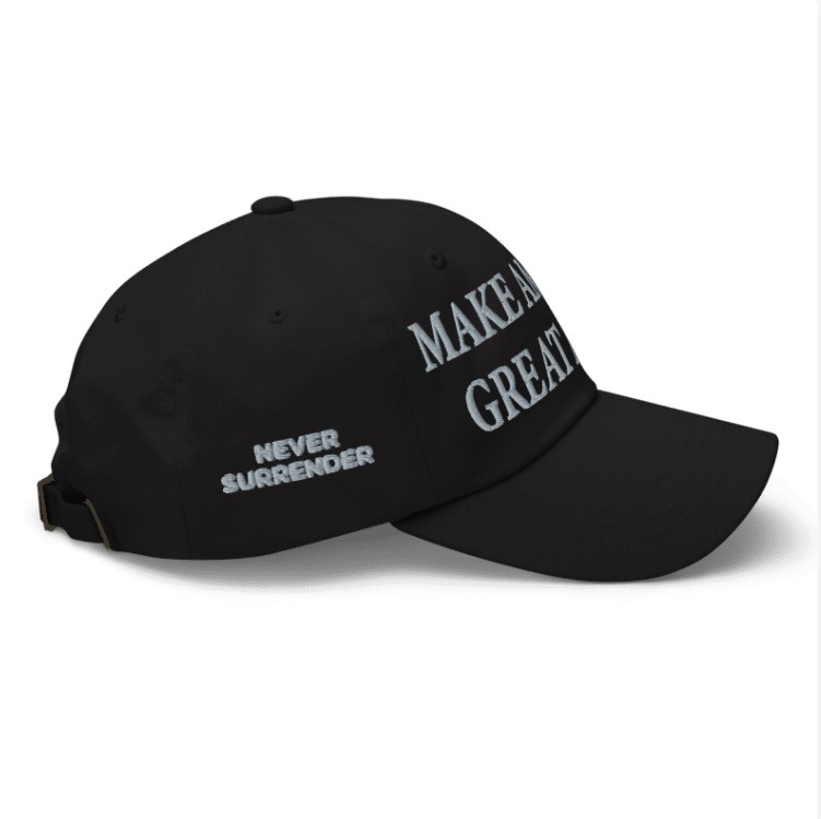 Trump Never Surrender MAGA Hat