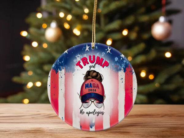 Trump Ornament,Trump Failed Attempt Ornament, Christmas trump Ornament Trump Fist
