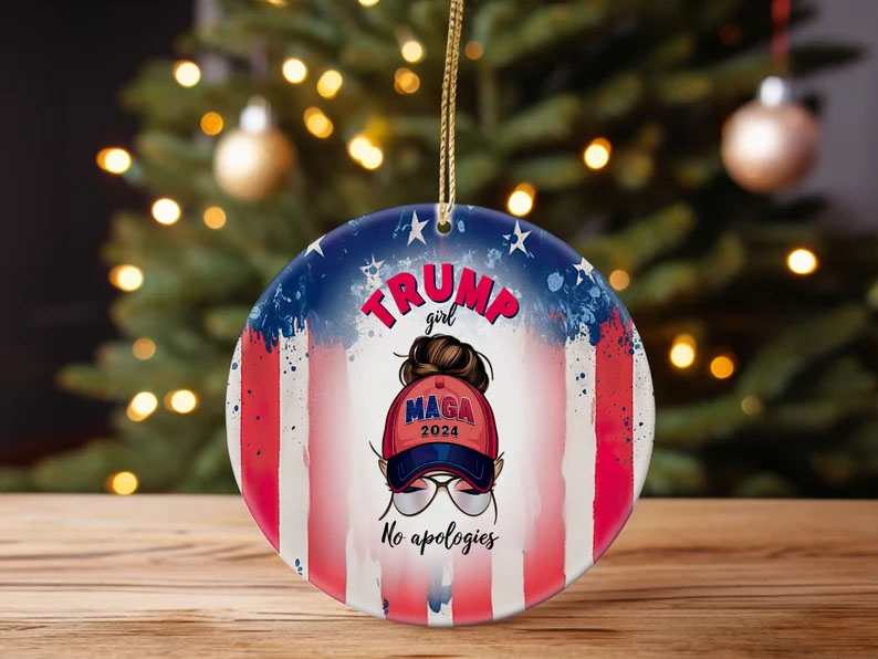 Trump Ornament,Trump Failed Attempt Ornament, Christmas trump Ornament Trump Fist