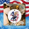 Trump President Funny 45-47 Ornament