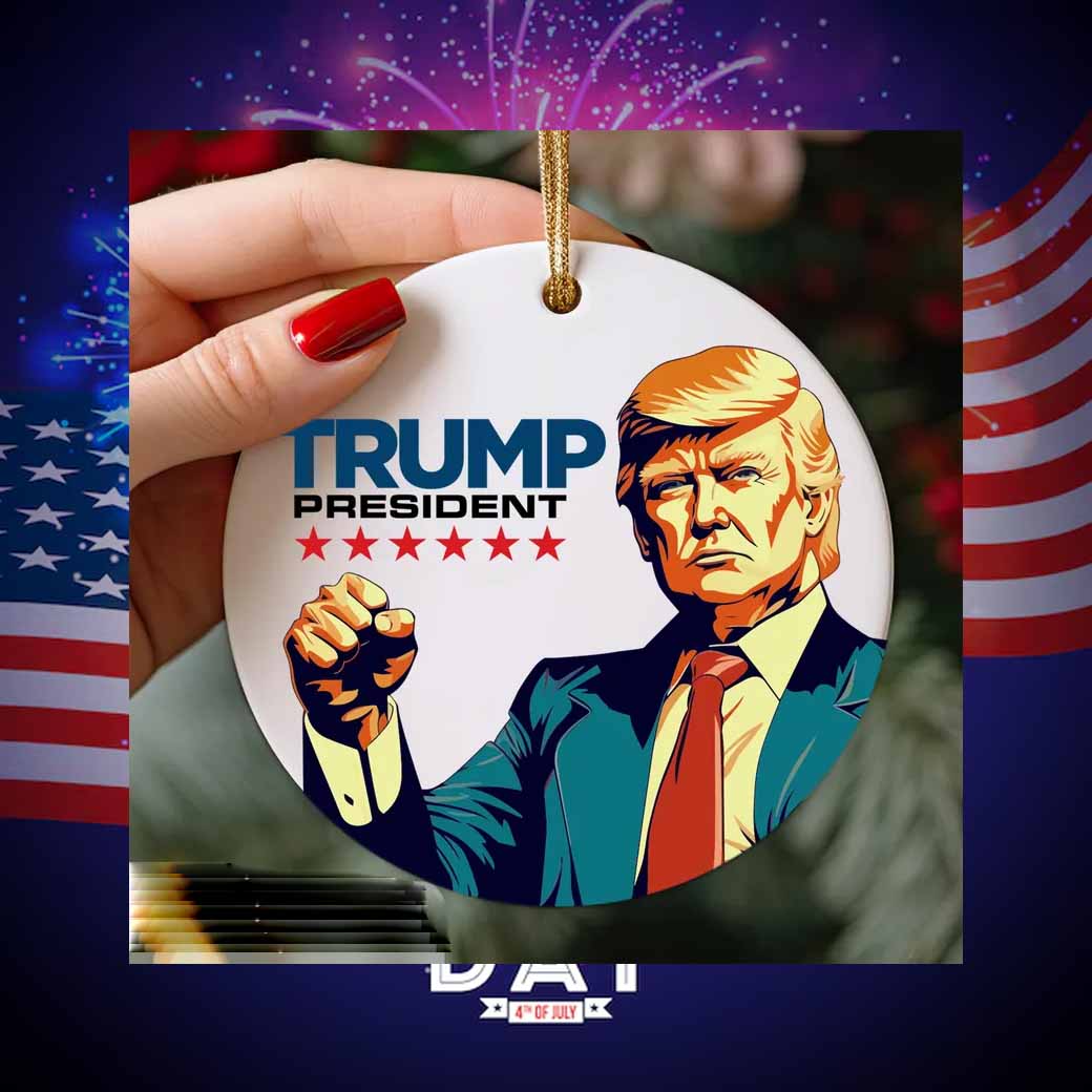 Trump President Ornament