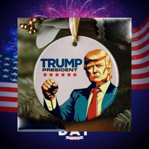 Trump President Ornament