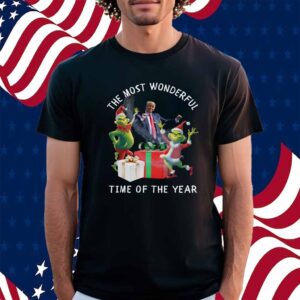Trump President The Most Wonderful Time Of The Year Shirt