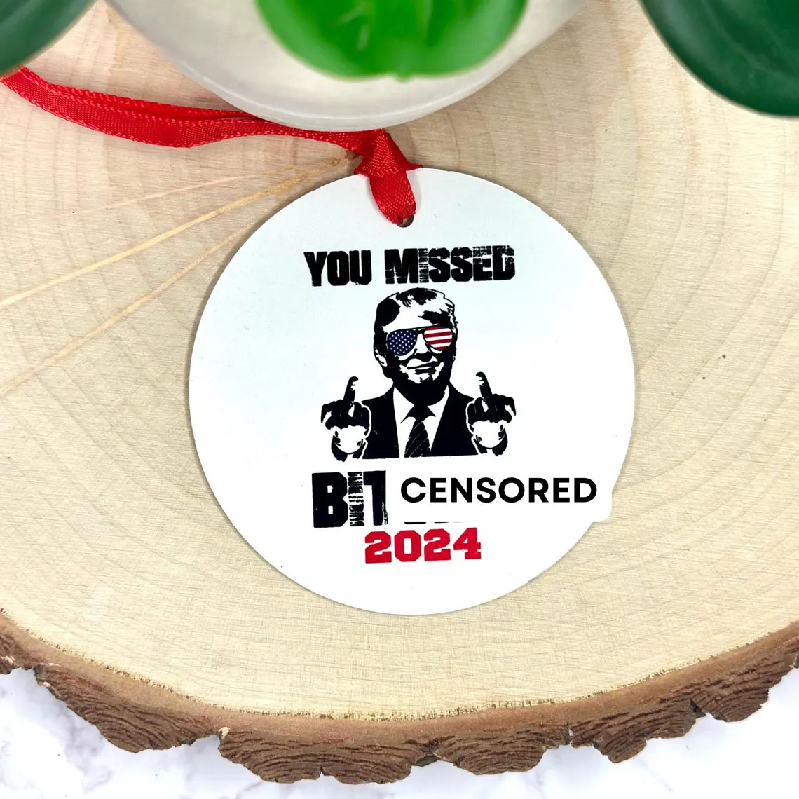 Trump Republican Gifts Ornament